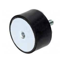 Atenuator de Vibrații M12 75mm Guma 3500N | Electronic-mag.ro | Componente Electronice