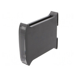 Carcasă DIN gri închis 101x22.5x119mm | Electronic-mag.ro | Componente Electronice