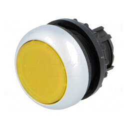Comutator cu Buton Galben 22mm | Electronic-mag.ro | Componente Electronice