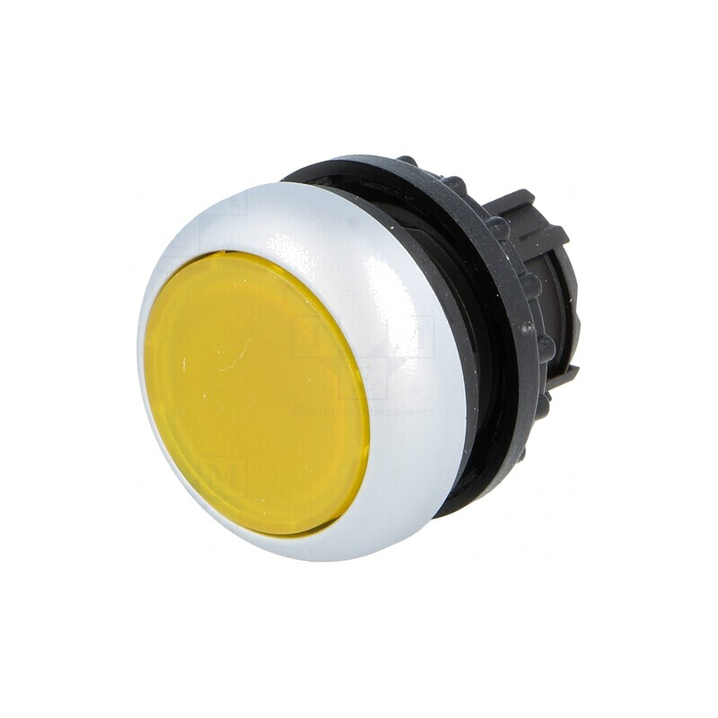 Comutator cu Buton Galben 22mm | Electronic-mag.ro | Componente Electronice