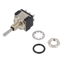 Comutator Basculant DPDT ON-OFF-ON 6A 125VAC 6A 6VDC | Electronic-mag.ro | Componente Electronice