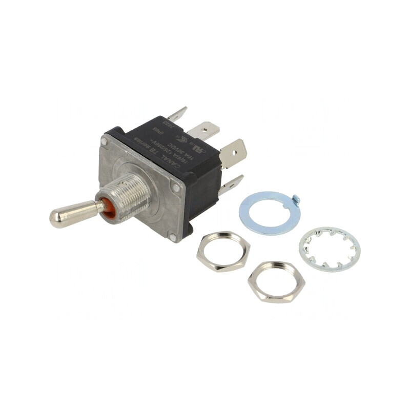 Comutator Basculant DPDT ON-ON 16A 250VAC/30VDC | Electronic-mag.ro | Componente Electronice