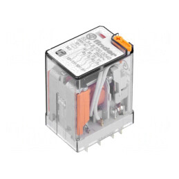Releu electromagnetic 4PDT 230VAC 15A | Electronic-mag.ro | Componente Electronice