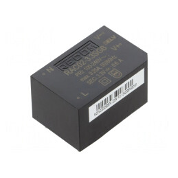 Convertor AC/DC 2W 3,3V 500mA PCB 3000V | Electronic-mag.ro | Componente Electronice