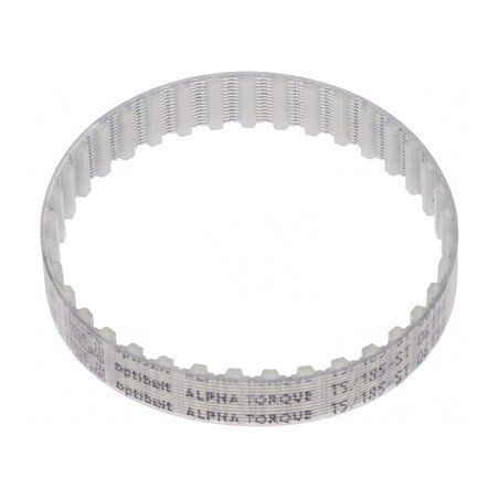 Curea dințată T5 10mm 185mm 37 dinți | Electronic-mag.ro | Componente Electronice