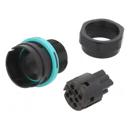 Conector Alimentare AC Terminal cu Șurub Mamă TH406 0,5-1mm2 | Electronic-mag.ro | Componente Electronice