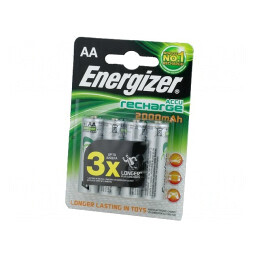 Baterii Reîncărcabile Ni-MH AA 1.2V 2000mAh Pachet 4 Buc. | Electronic-mag.ro | Componente Electronice