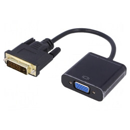 Adaptor D-Sub 15 pini HD la DVI-D 0,15m | Electronic-mag.ro | Componente Electronice
