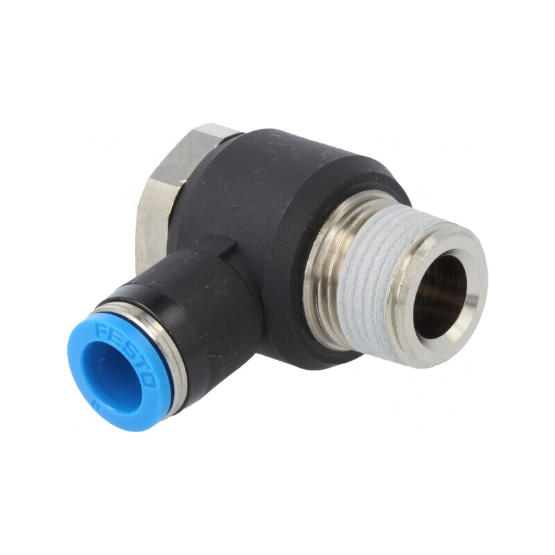 Racord Push-in 90° 8mm 0,95-6bar | Electronic-mag.ro | Componente Electronice