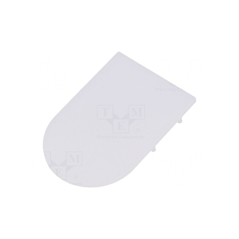 Obturator Lăptos pentru Profil LED, Set 20 Buc Plexiglass PMMA | Electronic-mag.ro | Componente Electronice