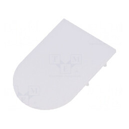 Obturator Lăptos pentru Profil LED, Set 20 Buc Plexiglass PMMA | Electronic-mag.ro | Componente Electronice