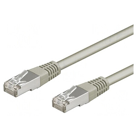 Patch cord gri SF/UTP Cat 5e 25m | Electronic-mag.ro | Componente Electronice