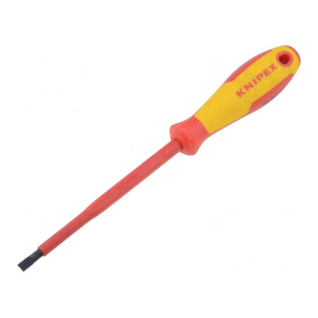 Șurubelniță Izolată Plată 5,5x1,0mm 125mm 1kVAC | Electronic-mag.ro | Componente Electronice