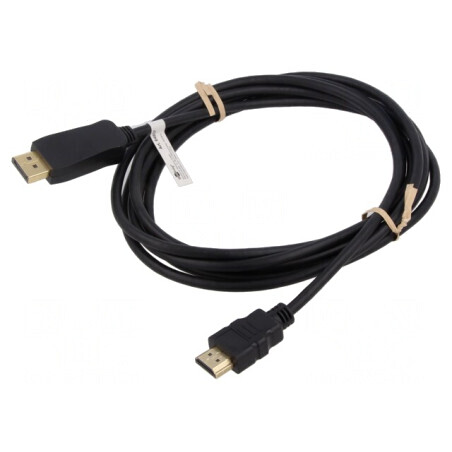 Cablu DisplayPort la HDMI 3m | Electronic-mag.ro | Componente Electronice