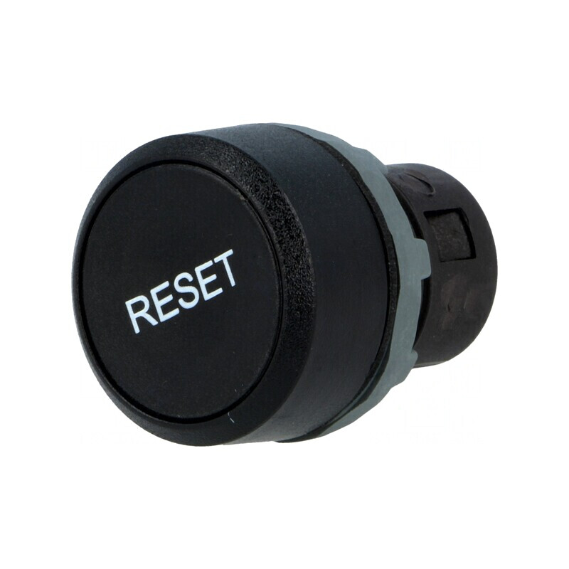 Comutator apăsare 22mm negru | Electronic-mag.ro | Componente Electronice