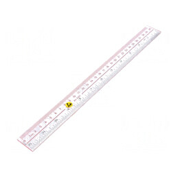 Riglă Antistatică 300mm Transparentă | Electronic-mag.ro | Componente Electronice