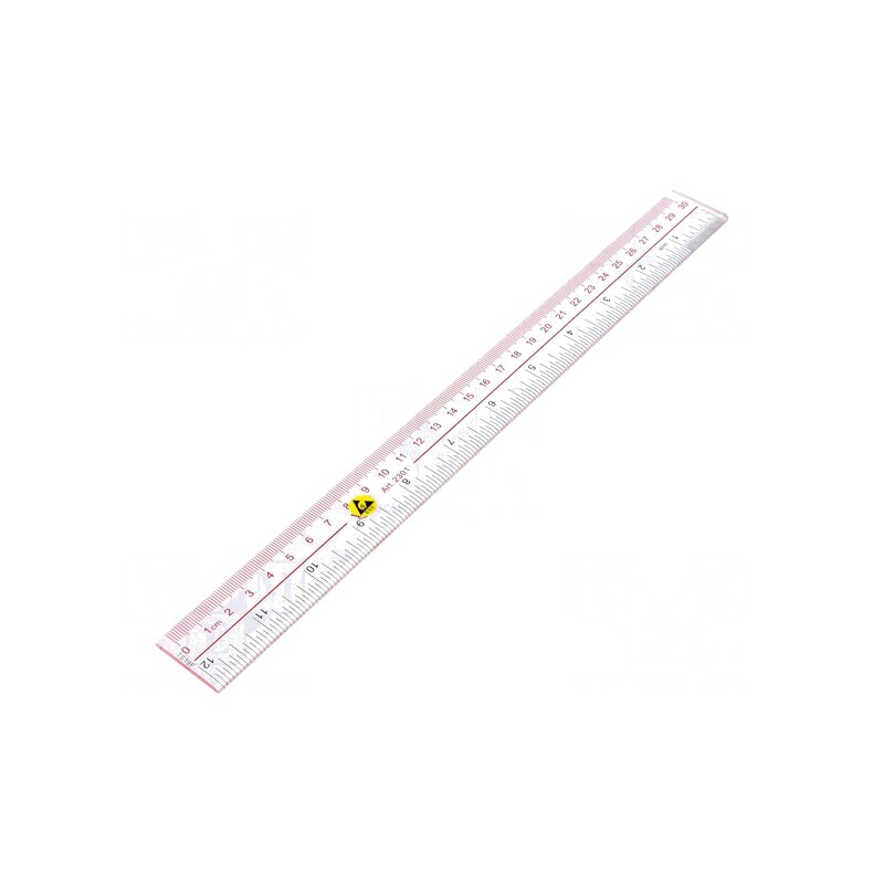 Riglă Antistatică 300mm Transparentă | Electronic-mag.ro | Componente Electronice