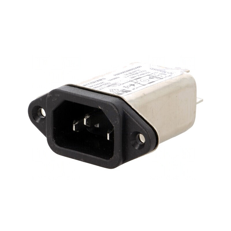 Conector de Alimentare AC 3A 250V 2,5mH IEC 60320 | Electronic-mag.ro | Componente Electronice Conector de Alimentare AC 3A 250V 2,5mH IEC 60320 | Electronic-mag.ro | Componente Electronice