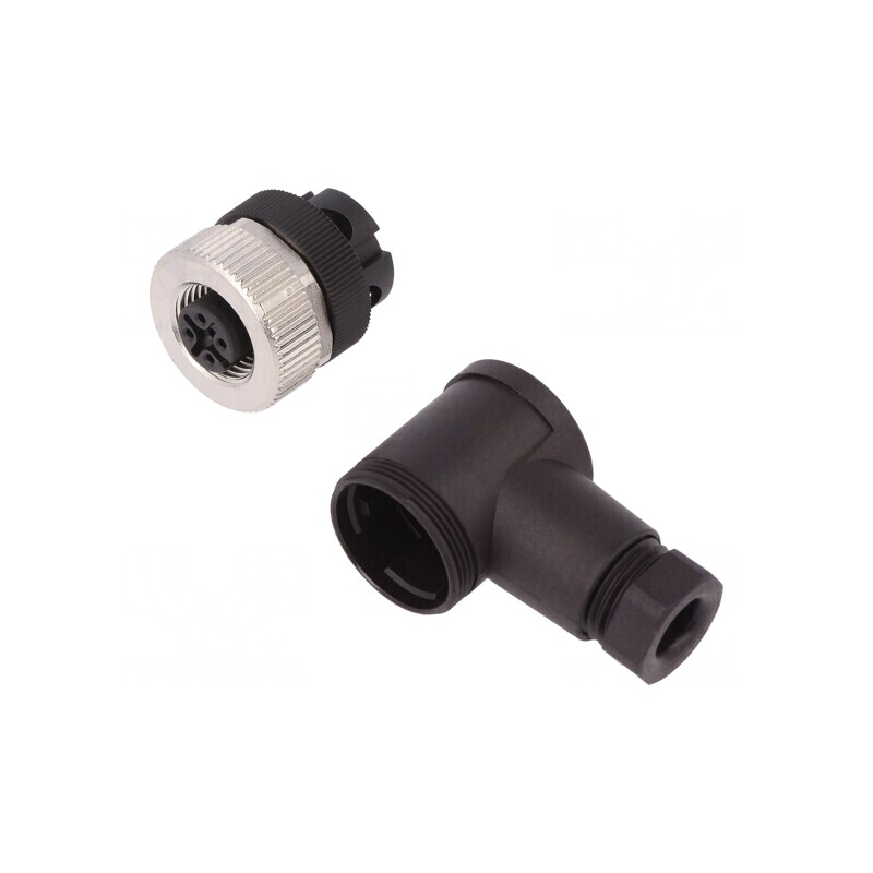 Conector M12 Mufă Mamă 4-PIN Filet Interior 4A | Electronic-mag.ro | Componente Electronice Conector M12 Mufă Mamă 4-PIN Filet Interior 4A | Electronic-mag.ro | Componente Electronice