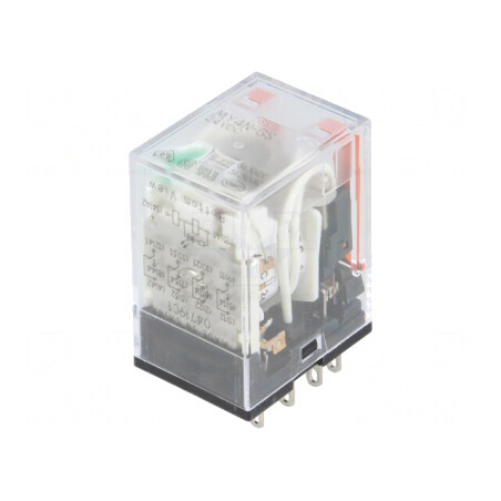 Releu Electromagnetic 4PDT 24VDC 3A | Electronic-mag.ro | Componente Electronice