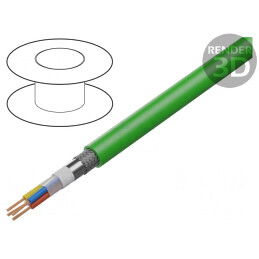 Cablu Ethernet Industrial PROFINET 5e SF/UTP 2x2x22AWG | Electronic-mag.ro | Componente Electronice