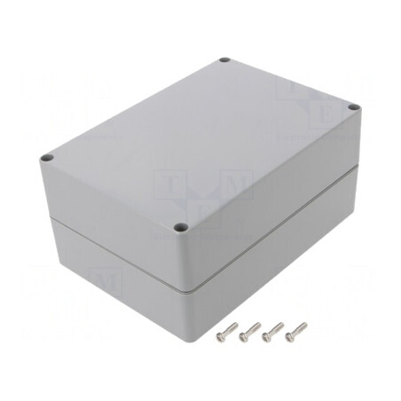 Carcasă Universală ABS Gri Deschis 121x171x80mm | Electronic-mag.ro | Componente Electronice