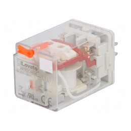 Releu Electromagnetic DPDT 24VAC 10A | Electronic-mag.ro | Componente Electronice