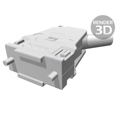 Carcasă pentru Conectori D-Sub 9pin și 15pin | Electronic-mag.ro | Componente Electronice