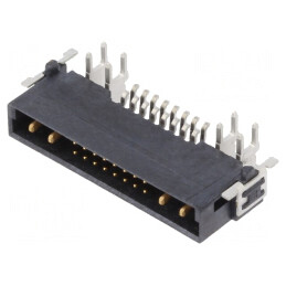 Conector PCB-PCB tată PIN 20 har-flex Hybrid SMT THT