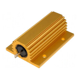 Rezistor Bobinat cu Radiator 220mΩ 100W ±5% | Electronic-mag.ro | Componente Electronice