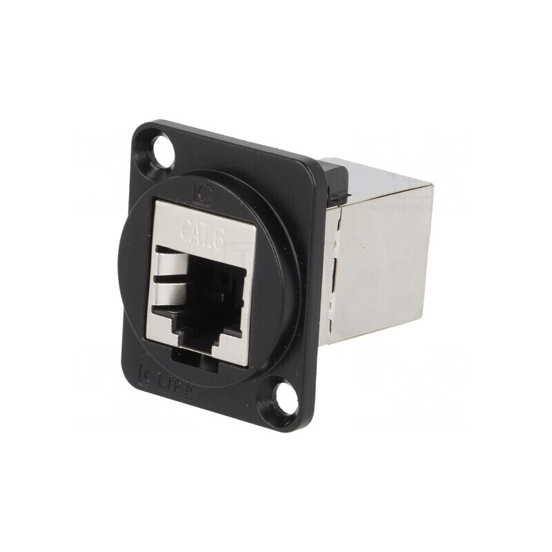 Adaptor FT Cat 6 Ecranat Metalic 8P8C 19x24mm | Electronic-mag.ro | Componente Electronice Adaptor FT Cat 6 Ecranat Metalic 8P8C 19x24mm | Electronic-mag.ro | Componente Electronice