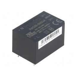 Convertor AC/DC 2W 5V 400mA 63% PCB 3000V | Electronic-mag.ro | Componente Electronice