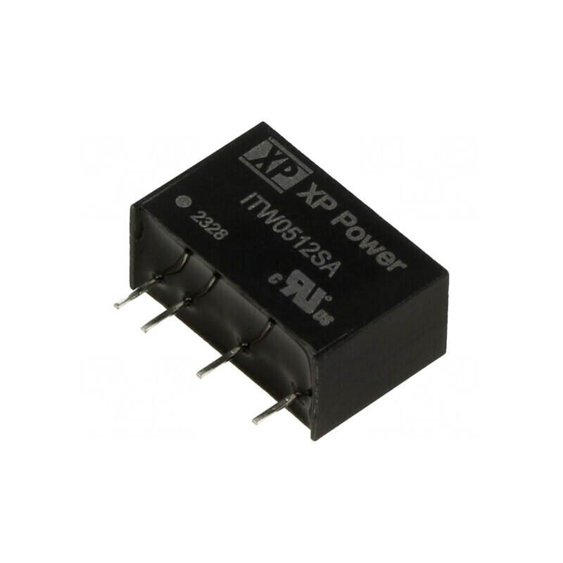 Convertor DC/DC 1W 4.5-9V la 12V 83mA SIP | Electronic-mag.ro | Componente Electronice