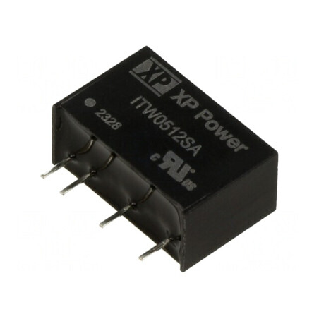 Convertor DC/DC 1W 4.5-9V la 12V 83mA SIP | Electronic-mag.ro | Componente Electronice