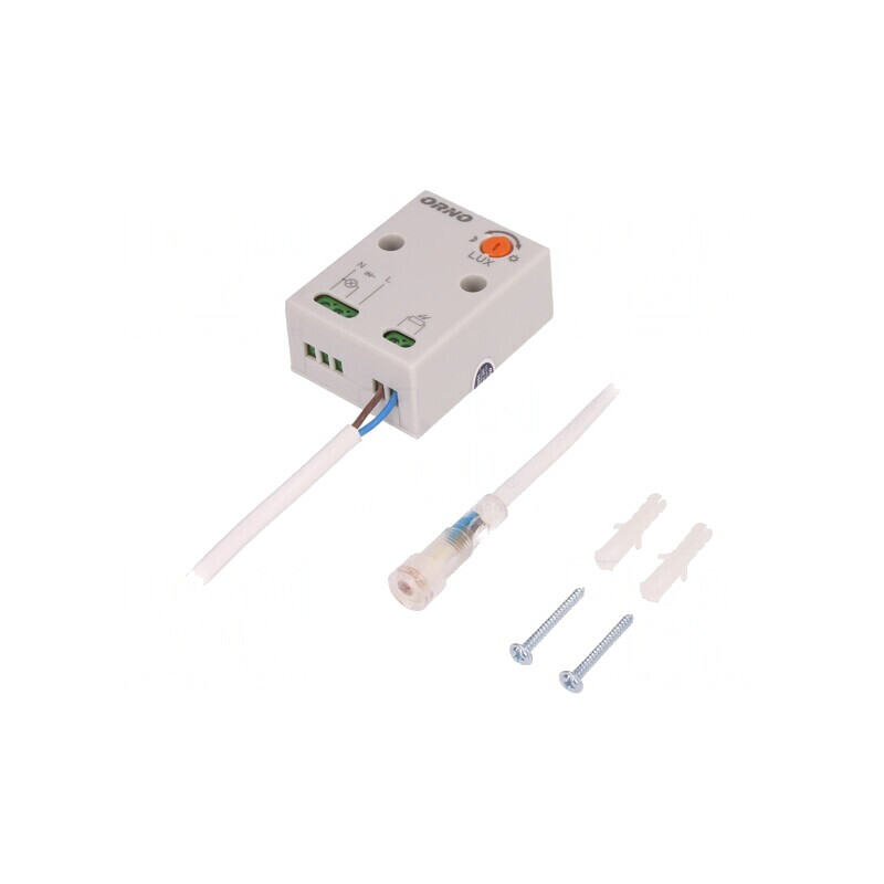 Întrerupător Crepuscular de Perete 230V IP20/IP65 | Electronic-mag.ro | Componente Electronice