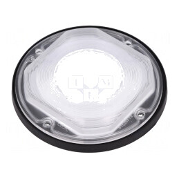 Lentilă LED Rotundă Silicon Neagră Transparentă | Electronic-mag.ro | Componente Electronice