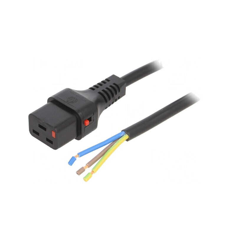 Cablu Alimentare IEC C19 cu Blocare 1m Negru | Electronic-mag.ro | Componente Electronice Cablu Alimentare IEC C19 cu Blocare 1m Negru | Electronic-mag.ro | Componente Electronice