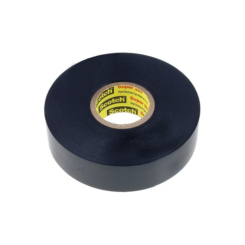 Bandă electroizolantă neagră 19mm x 20m | Electronic-mag.ro | Componente Electronice