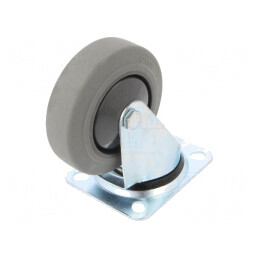 Roată de transport 100mm 150kg | Electronic-mag.ro | Componente Electronice