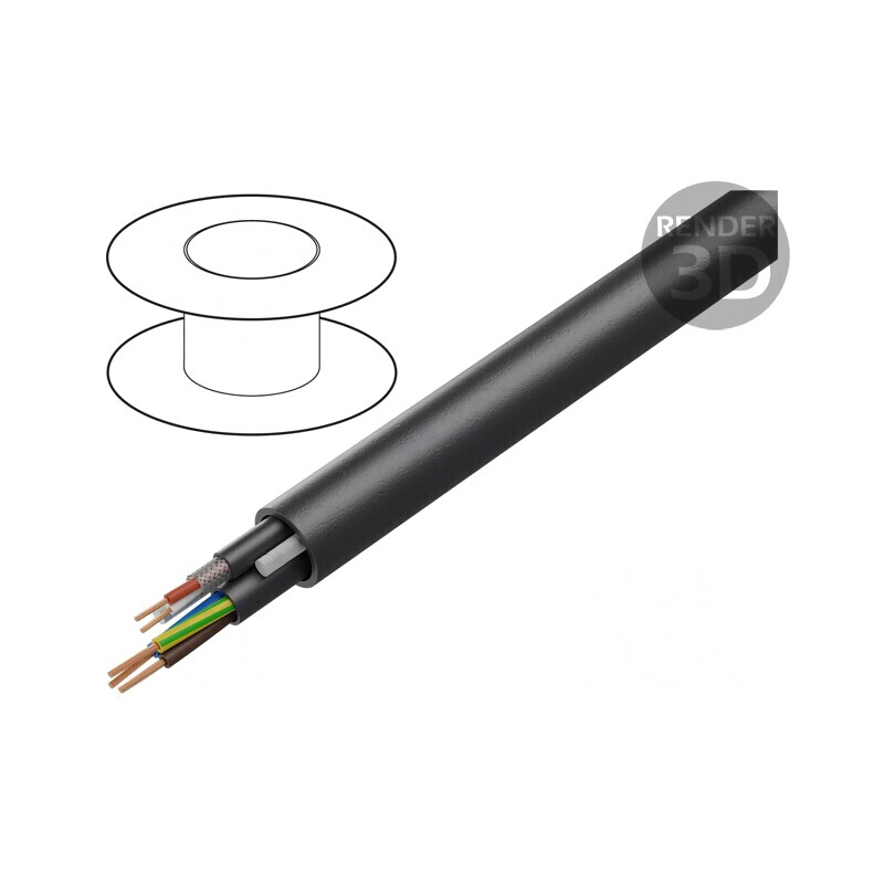 Cablu DMX HELUSOUND 110Ω Cu 1x2x0,25mm² 3G1,5mm² | Electronic-mag.ro | Componente Electronice