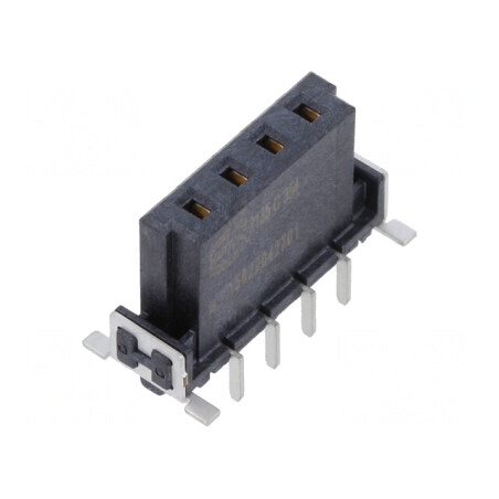 Conector PCB-PCB mamă 4 pini 2,54mm har-flex® Power | Electronic-mag.ro | Componente Electronice