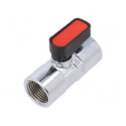 Robinet bilă alamă nichelată 20bar -20÷80°C | Electronic-mag.ro | Componente Electronice