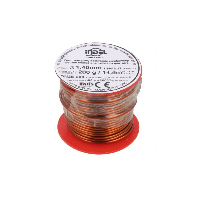 Sârmă bobină dublu emailată 1,4mm | Electronic-mag.ro | Componente Electronice Sârmă bobină dublu emailată 1,4mm | Electronic-mag.ro | Componente Electronice