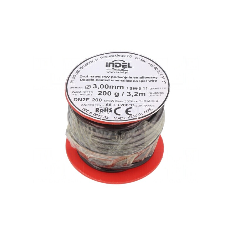 Sârmă Cupru Emailată 3mm 0,2kg | Electronic-mag.ro | Componente Electronice Sârmă Cupru Emailată 3mm 0,2kg | Electronic-mag.ro | Componente Electronice