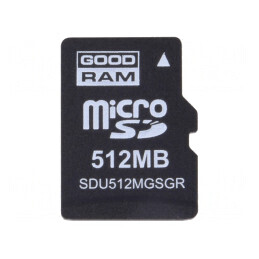 Card de memorie microSD industrial SLC Class 6 512MB | Electronic-mag.ro | Componente Electronice