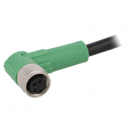 Cablu Conectare M8 4PIN Unghi 1,5m 30VAC 4A PVC | Electronic-mag.ro | Componente Electronice