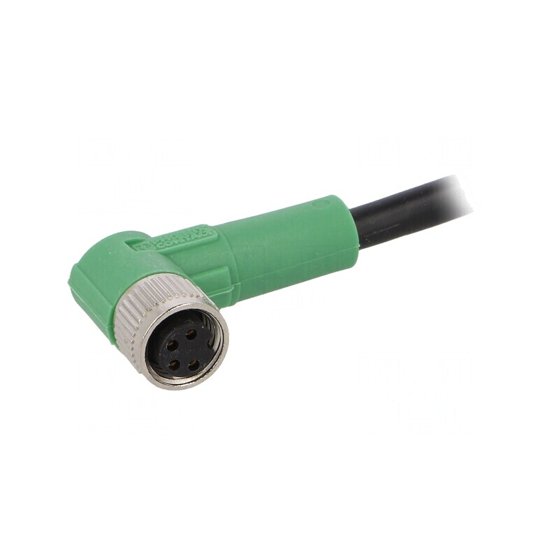 Cablu Conectare M8 4PIN Unghi 1,5m 30VAC 4A PVC | Electronic-mag.ro | Componente Electronice