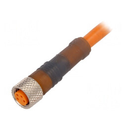 Cablu Conectare M8 4P 5m 60VAC 4A | Electronic-mag.ro | Componente Electronice