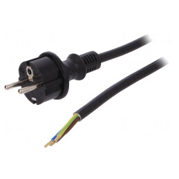 Cablu SCHUKO 3x2,5mm² PVC 3m | Electronic-mag.ro | Componente Electronice