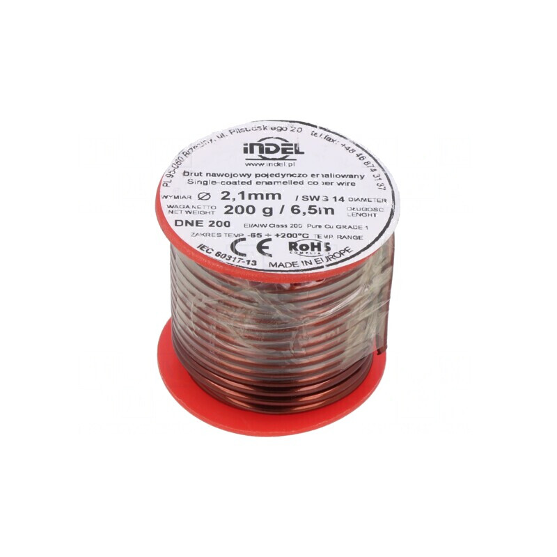 Sârmă Emailată Cupru 2,1mm 0,2kg | Electronic-mag.ro | Componente Electronice
